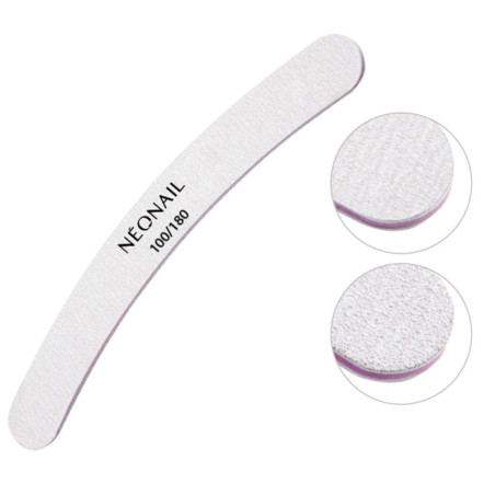 Nagelfeile grau gebogen 100/180 NEONAIL kaufen
