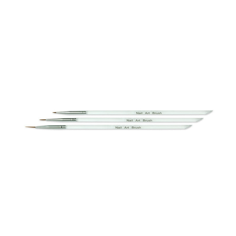 Nail Art Pinsel Set – 3 Stück kaufen