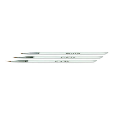 Nail Art Pinsel Set – 3 Stück kaufen