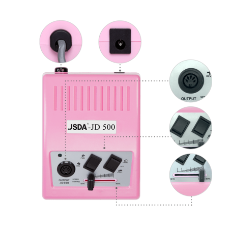 Nagelfräser JSDA Nail Drill JD 500 Rose kaufen