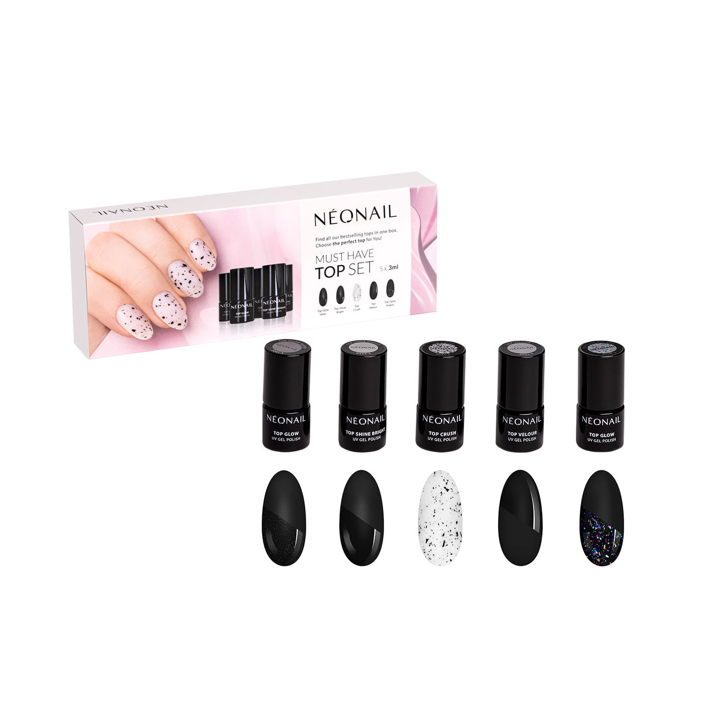 UV Nagellacke Must Have TOP Set 5 x 3 ml kaufen