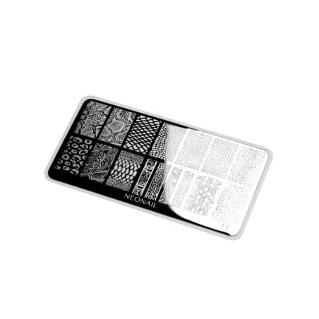 Stamping Platte 11 mit Tiermustern im Safari Look kaufen