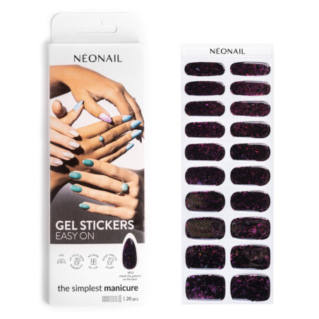 GEL STICKERS EASY ON M03 Schwarz- kaufen