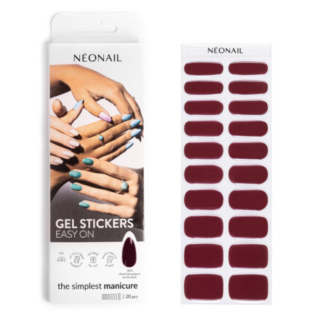 GEL STICKERS EASY ON M05 Rot- kaufen
