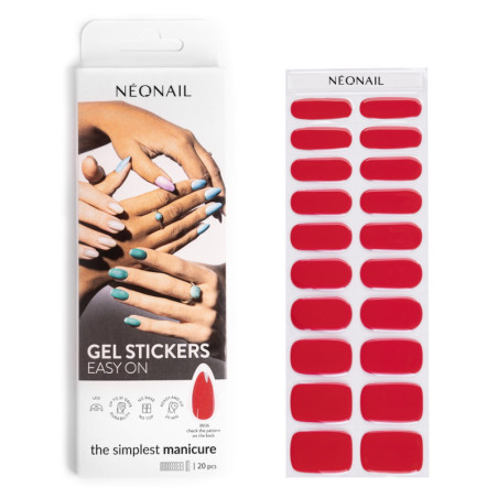 GEL STICKERS EASY ON M06 Rot- kaufen