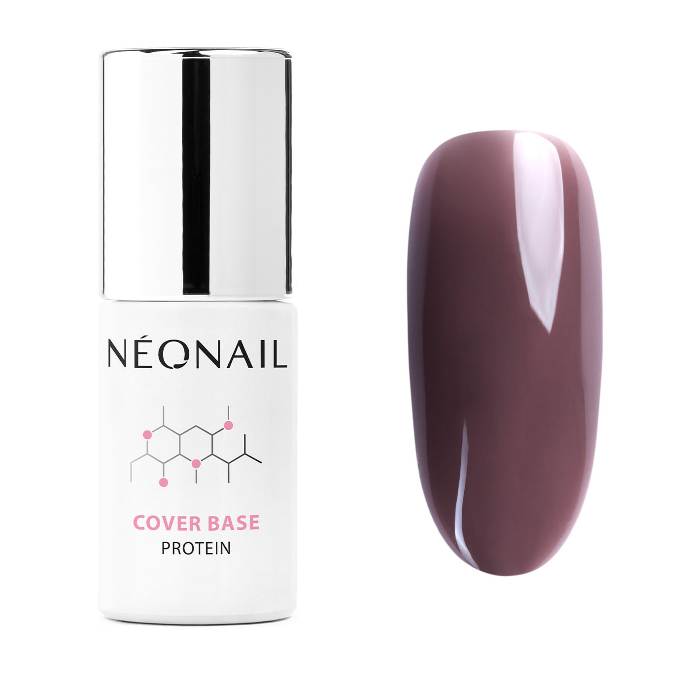 UV Nagellack Braun, Violett- Protein Mauve Nude kaufen