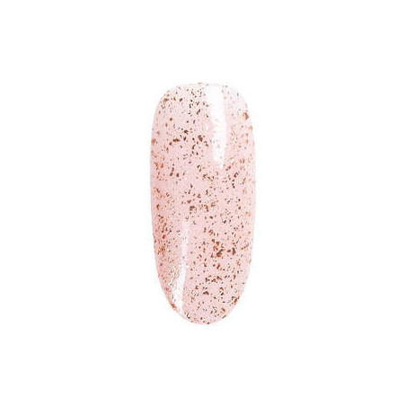 UV Nagellack Rosa- Top Glow Rose Gold Flakes kaufen