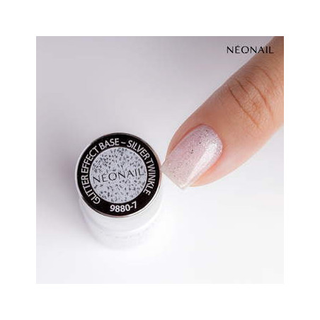 UV Nagellack Silber- Base Silver Twinkle kaufen