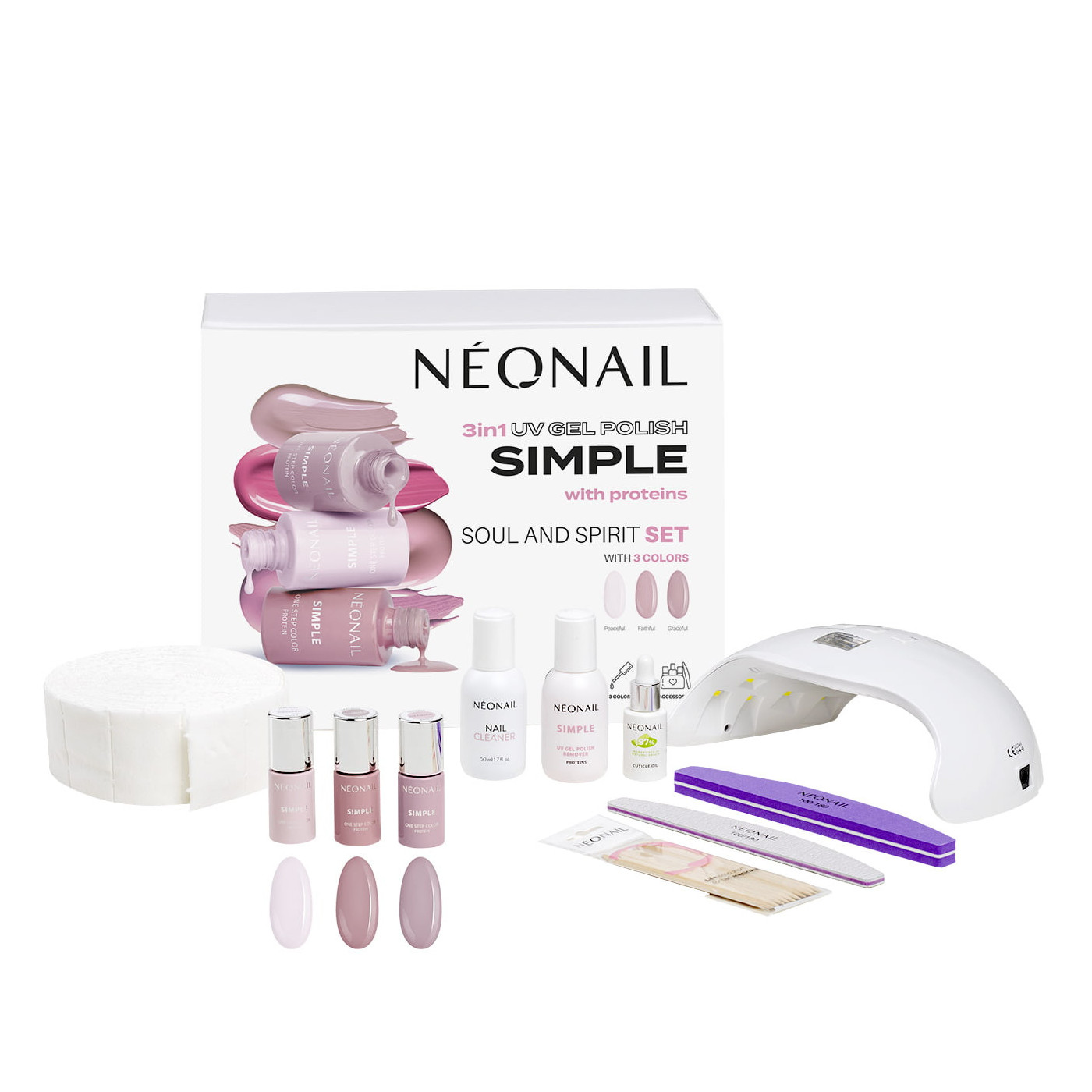 SIMPLE XPRESS UV Naggellack Starter Set Soul & Spirit kaufen