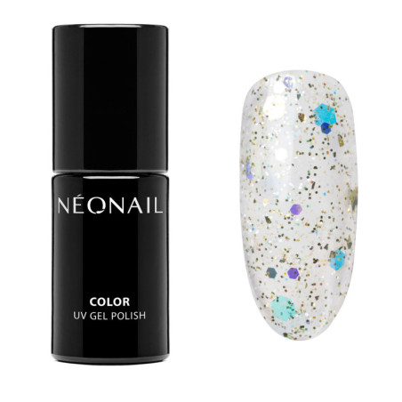 UV Nagellack Gold, Blau- Maxi Confetti kaufen