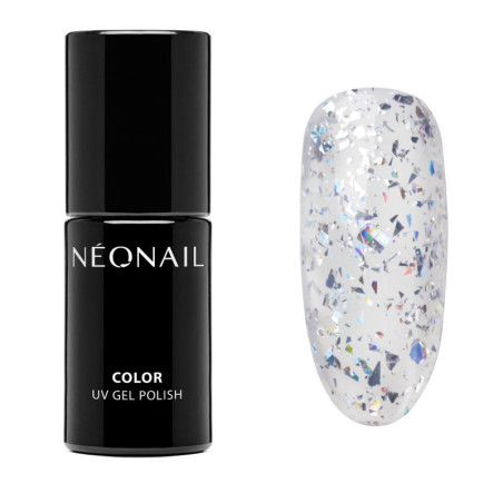 UV Nagellack Silber, Blau- Silver Confetti kaufen