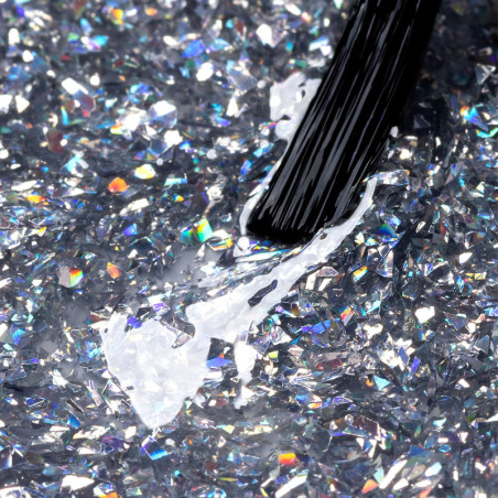 UV Nagellack Silber, Blau- Silver Confetti kaufen