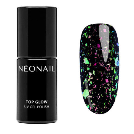 UV Nagellack Grün- Top Glow Lime Aurora Flakes kaufen